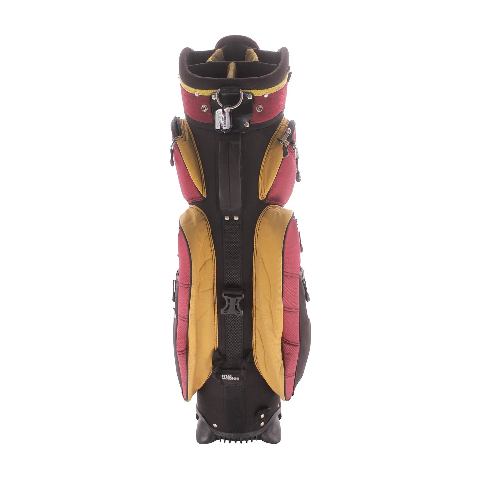 Wilson Second Hand Cart Bag - Red/Yellow/Black