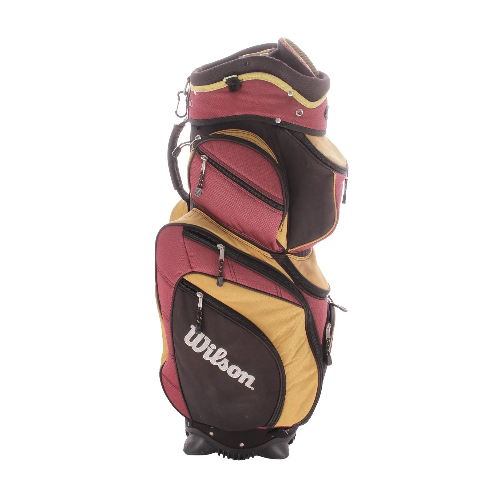 Wilson Second Hand Cart Bag - Red/Yellow/Black