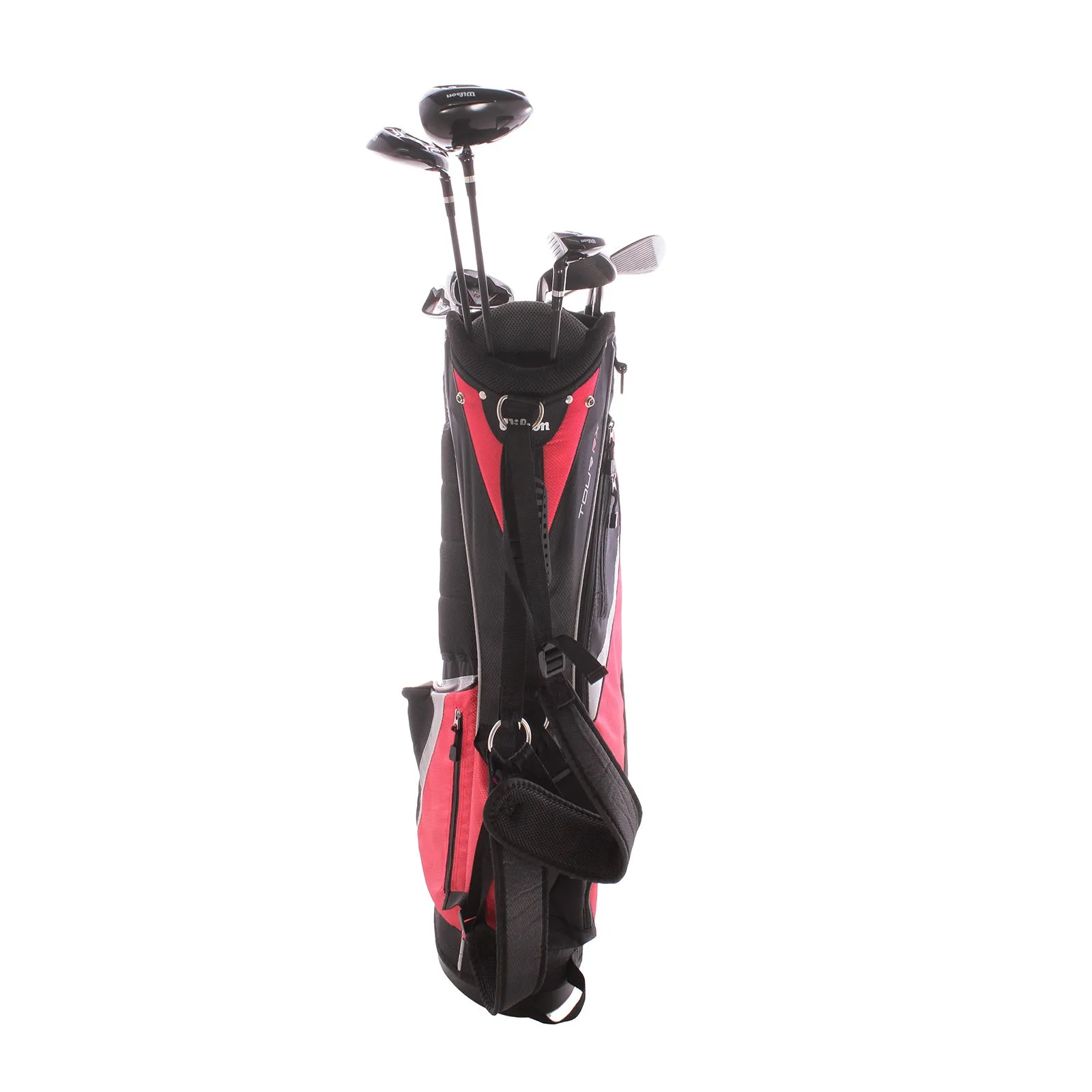 Wilson Tour RX Steel Men's Right Driver,Fairway Wood Hybrid 6-sw Putter Plus Stand Bag Regular - Wilson