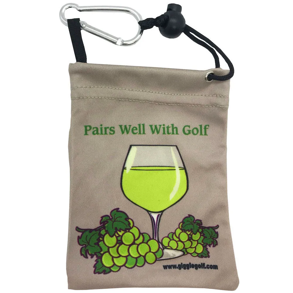 Wine Golf Tee Bag