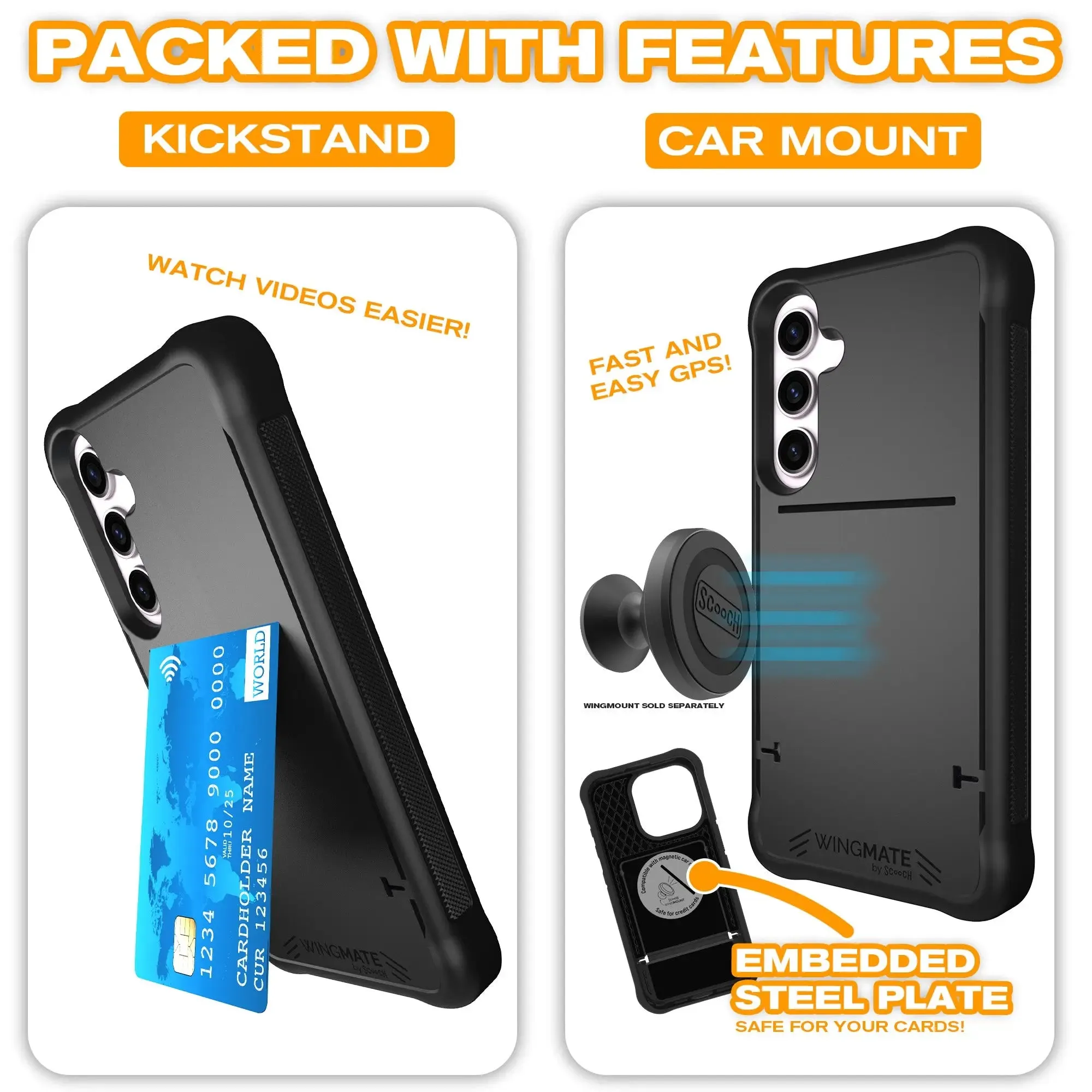 Wingmate Defender Bundle for Samsung Galaxy S24 