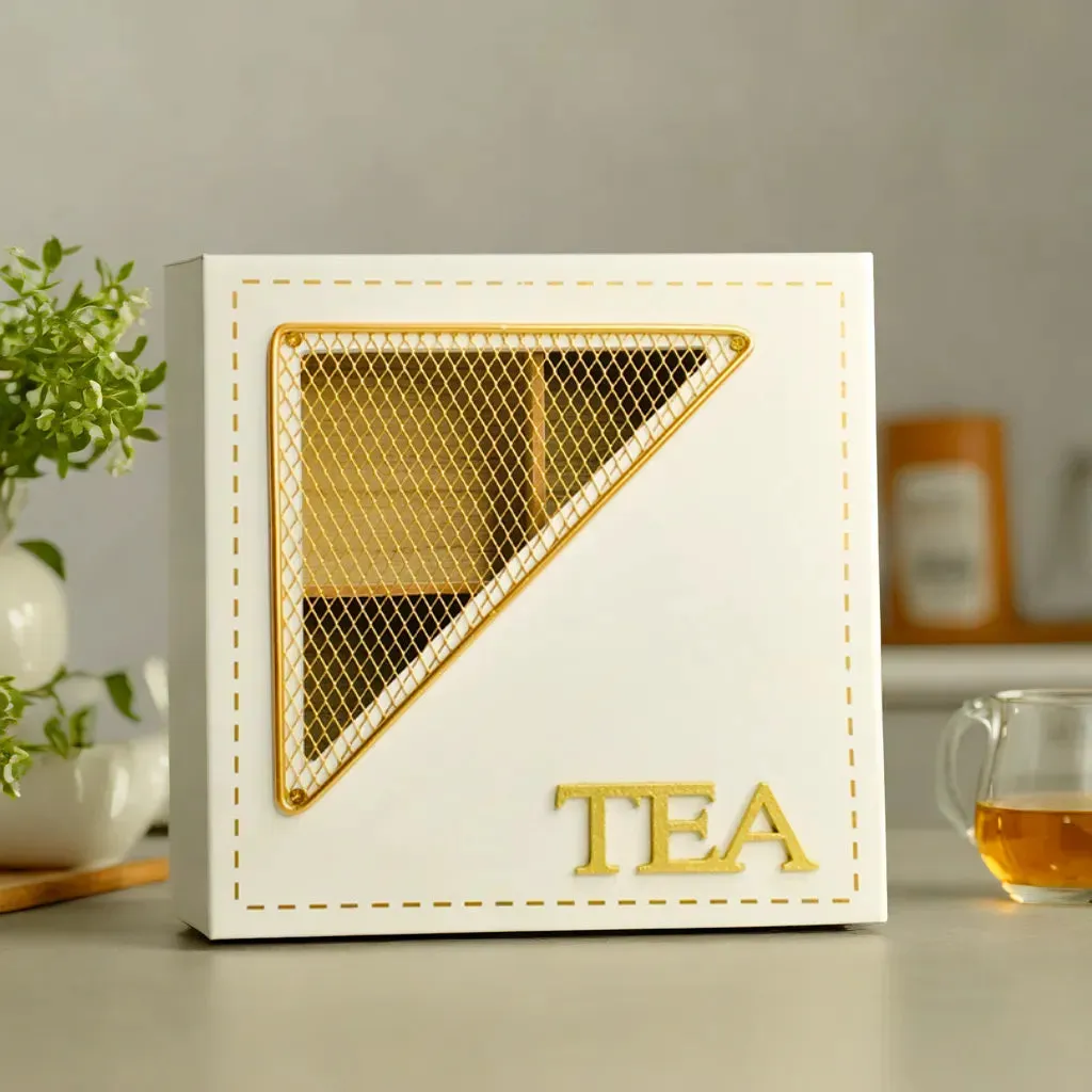 Wooden Tea Box Multipurpose Storage Box Gift Box-Best for Storage-1 PC-BY APT