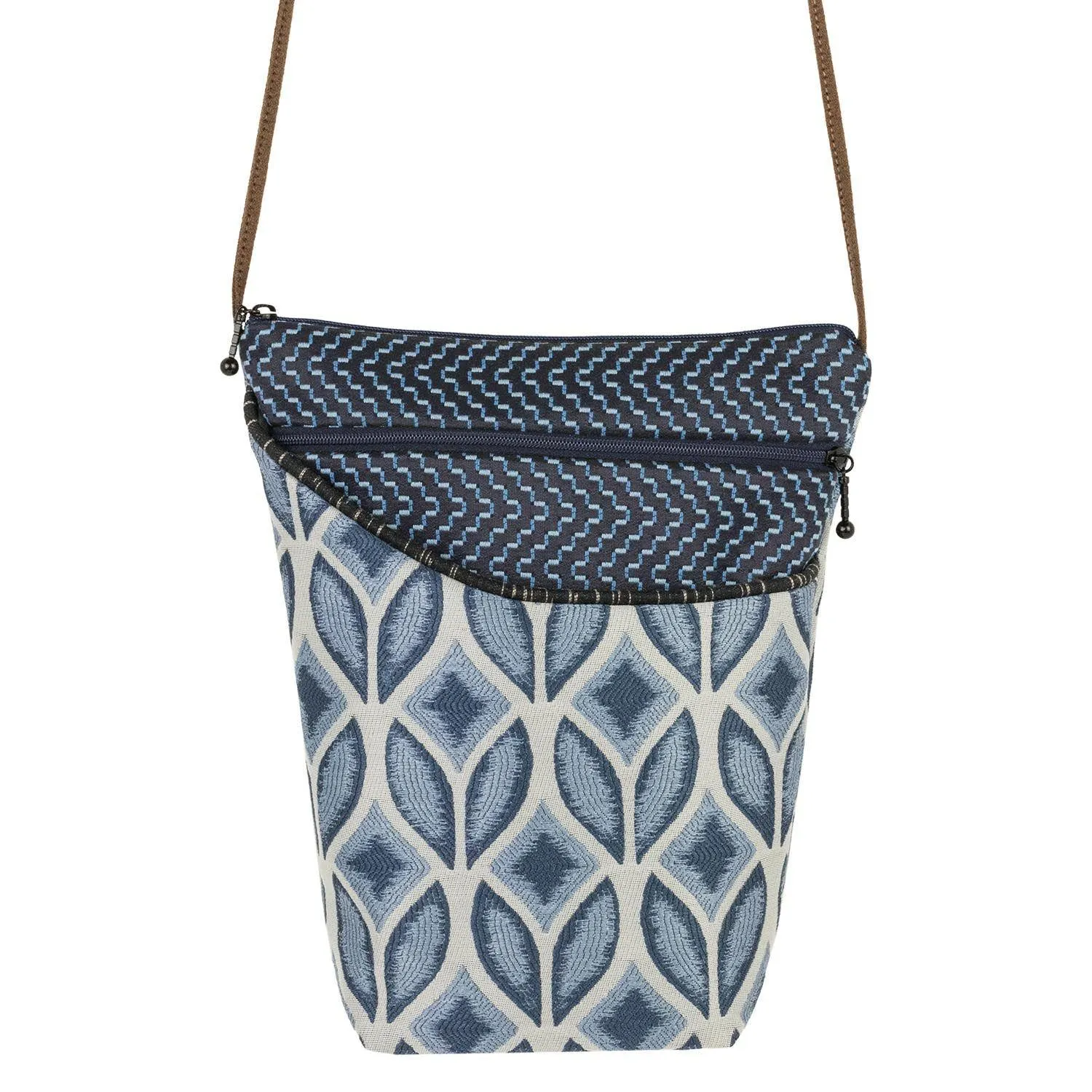 Woven Tulip Blue City Bag