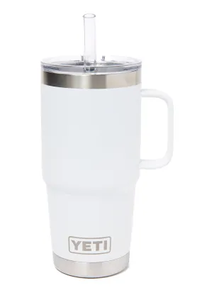 YETI Rambler 25 Oz Straw Mug - White